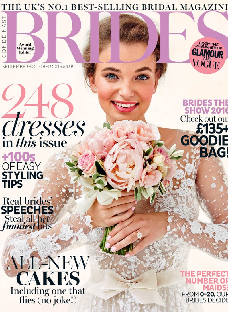 Brides Magazine – September 2016 – France Destination Wedding